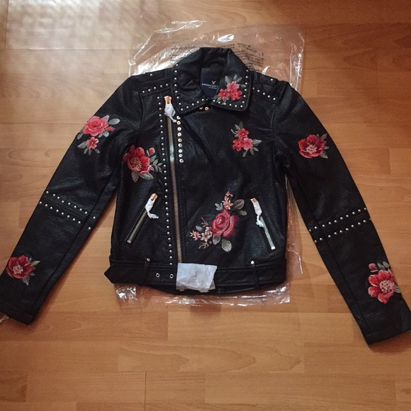 Last One 🌟 NWT - American Eagle Moto Jacket - Picture 7 of 8